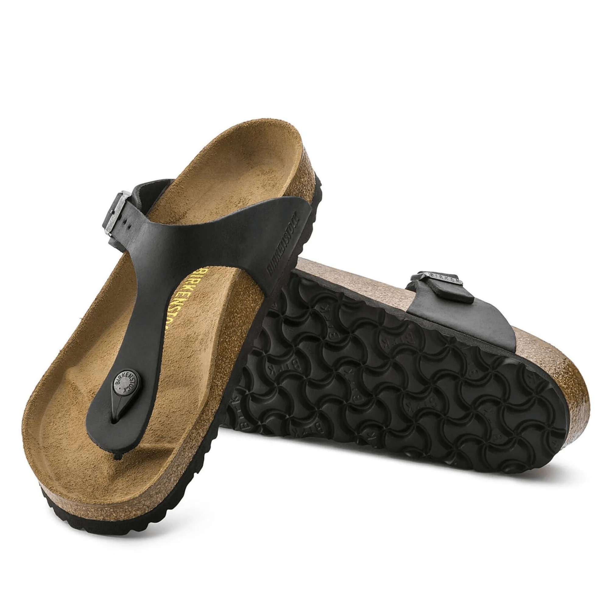 Birkenstock Gizeh Black Leather