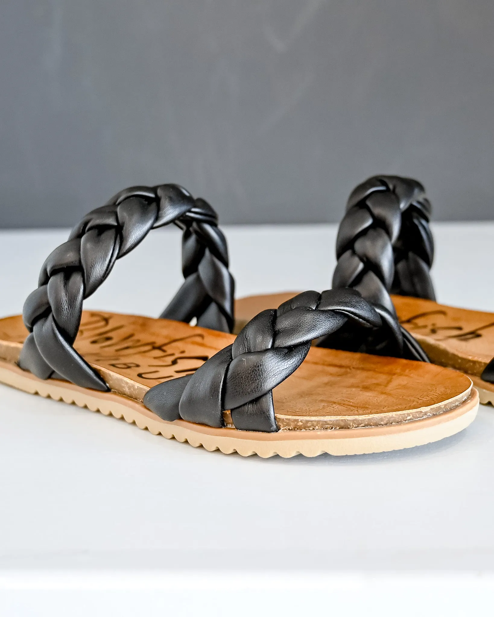 Mariana Braided 2-Strap Sandals