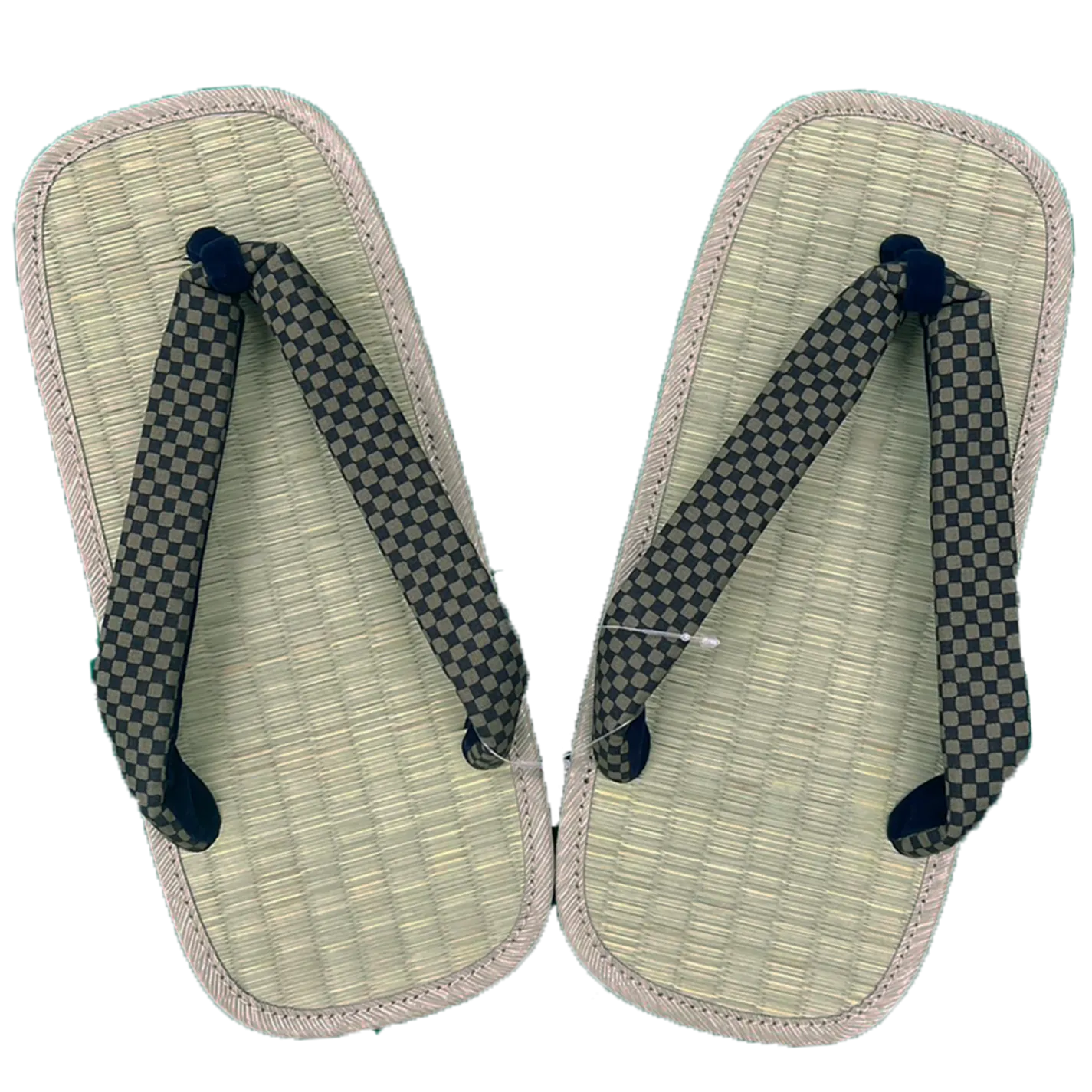 Men's Tatami setta sandals : Checked pattern