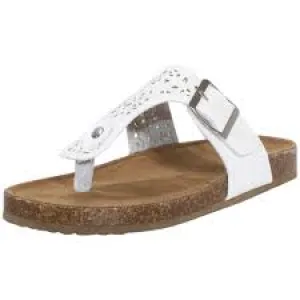 MIA Shoes Kid's Cleome T-Strap Sandal - White