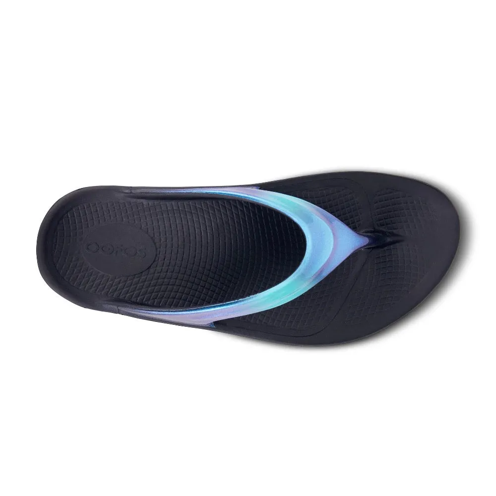 Oofos Women's OOlala Luxe Thong Atlantis