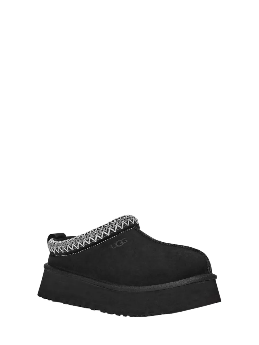 Sabot Tazz  in Pelle Scamosciata con Suola Plateau