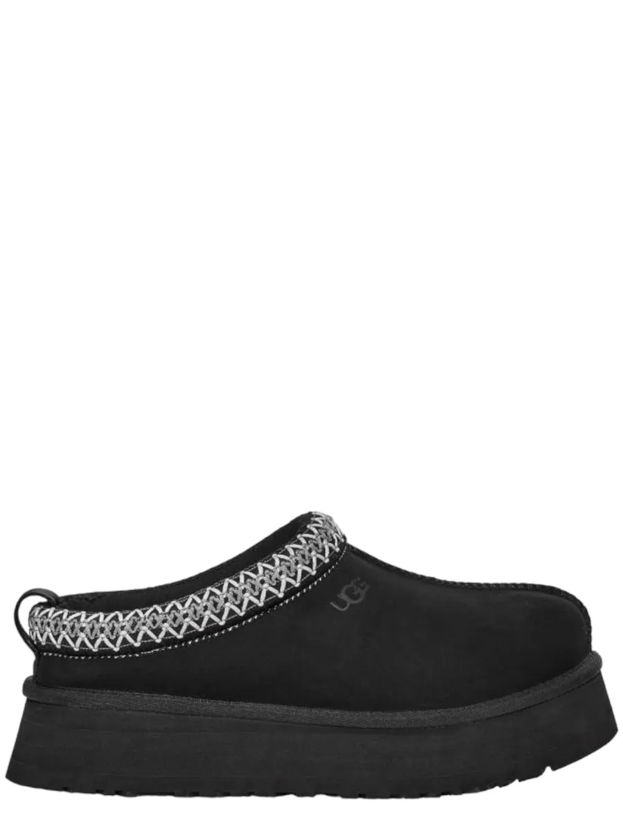 Sabot Tazz  in Pelle Scamosciata con Suola Plateau