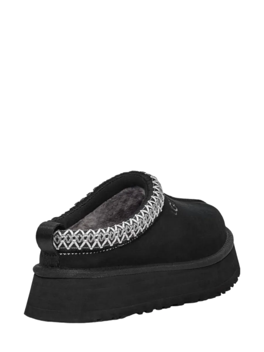 Sabot Tazz  in Pelle Scamosciata con Suola Plateau