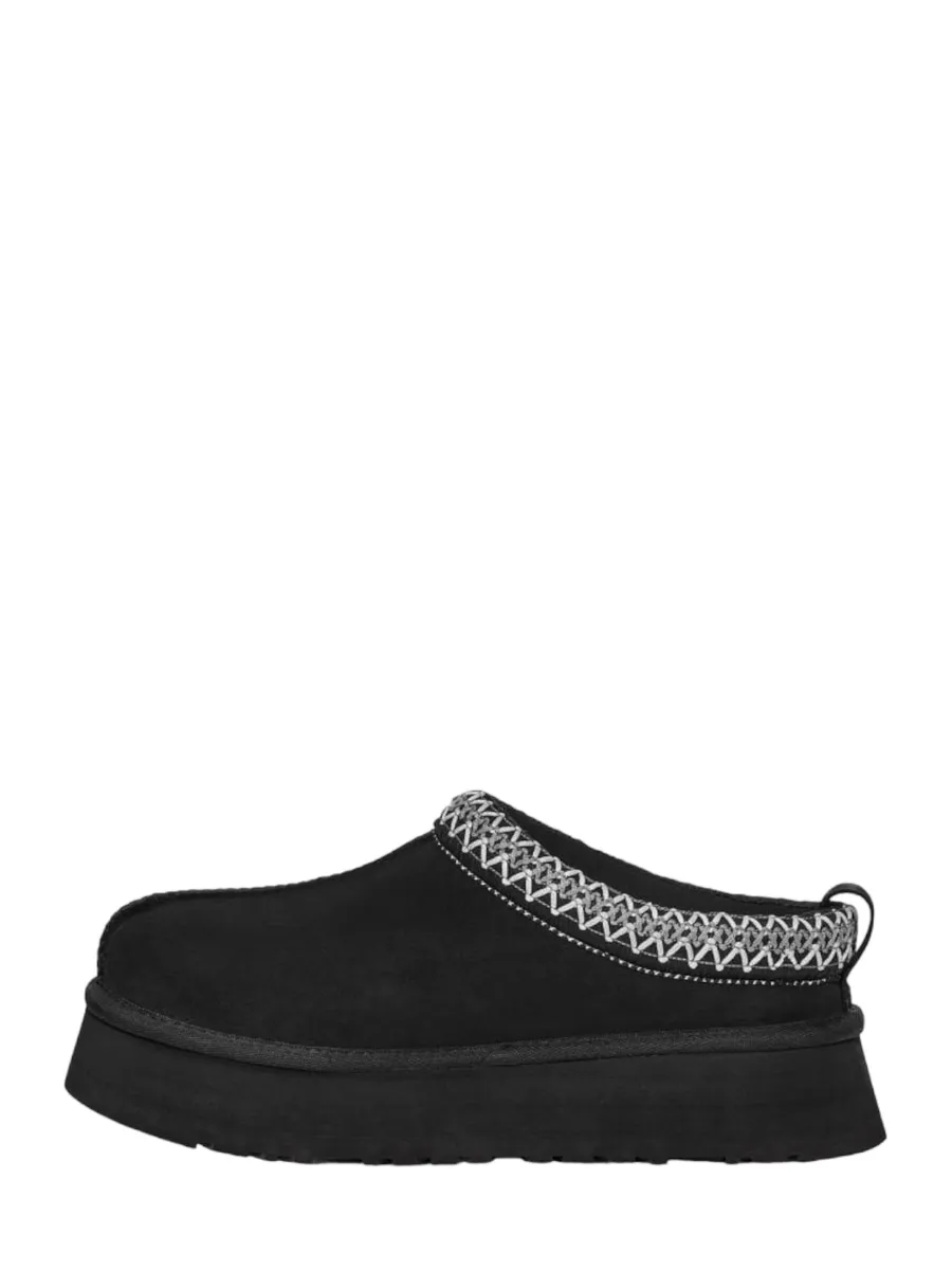 Sabot Tazz  in Pelle Scamosciata con Suola Plateau