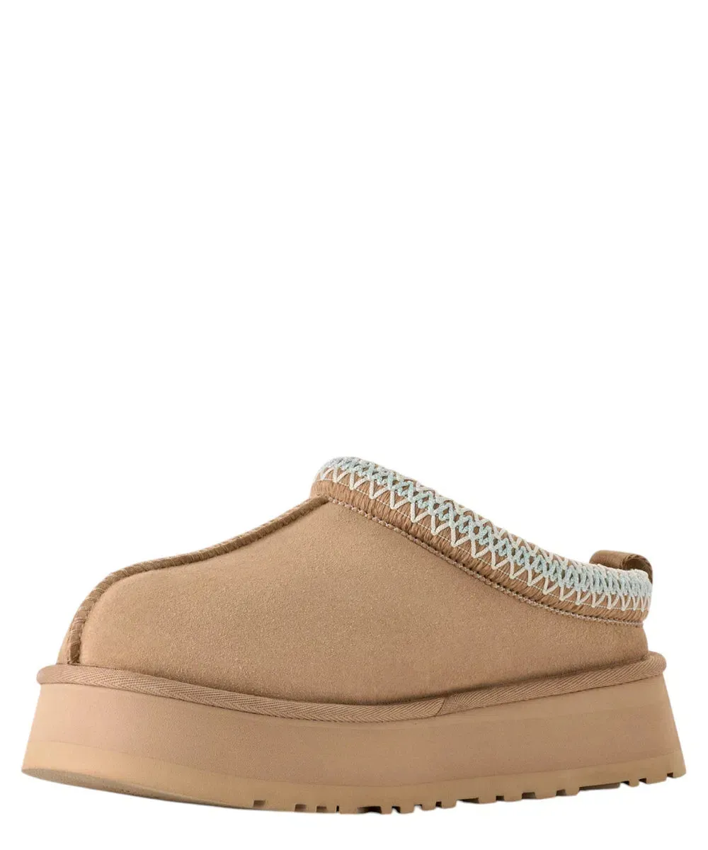 Sabot Tazz  in Pelle Scamosciata con Suola Plateau