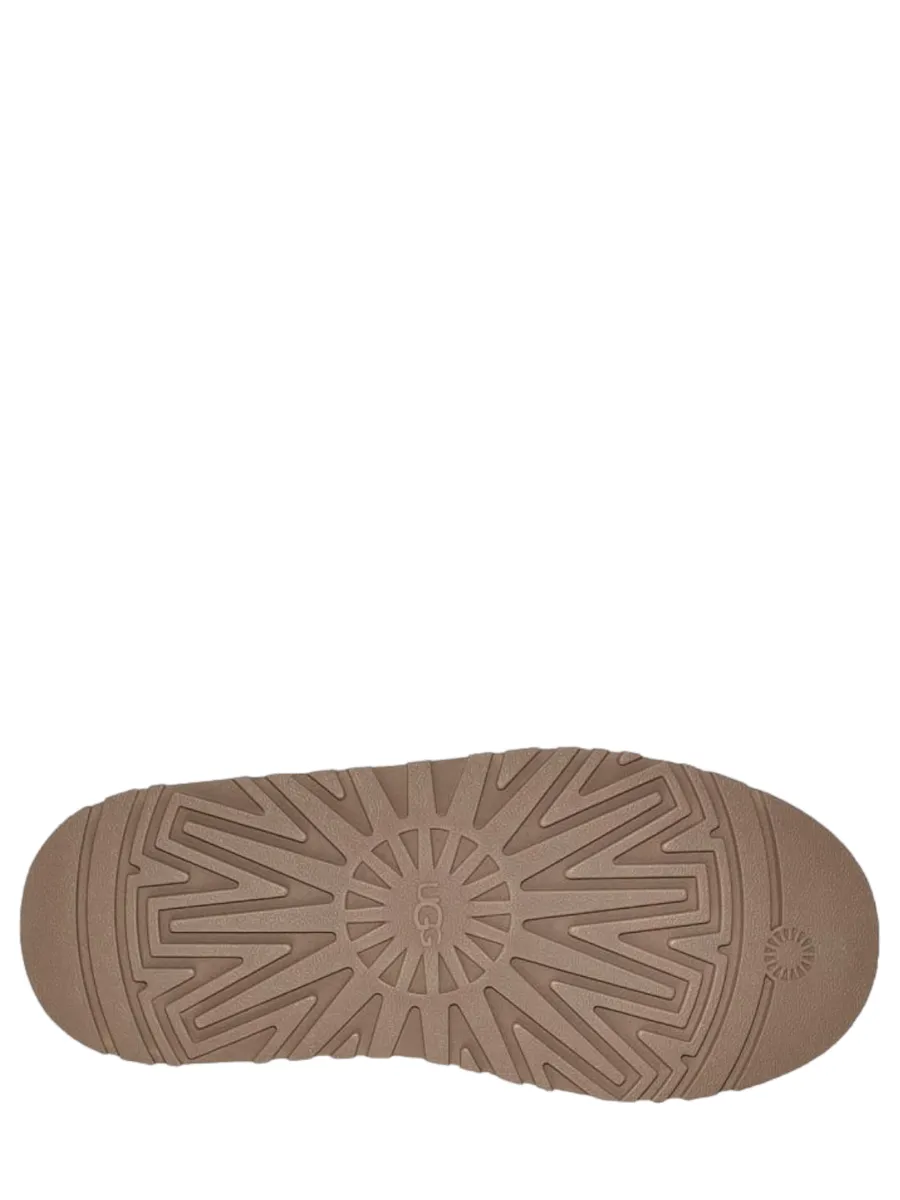 Sabot Tazz  in Pelle Scamosciata con Suola Plateau