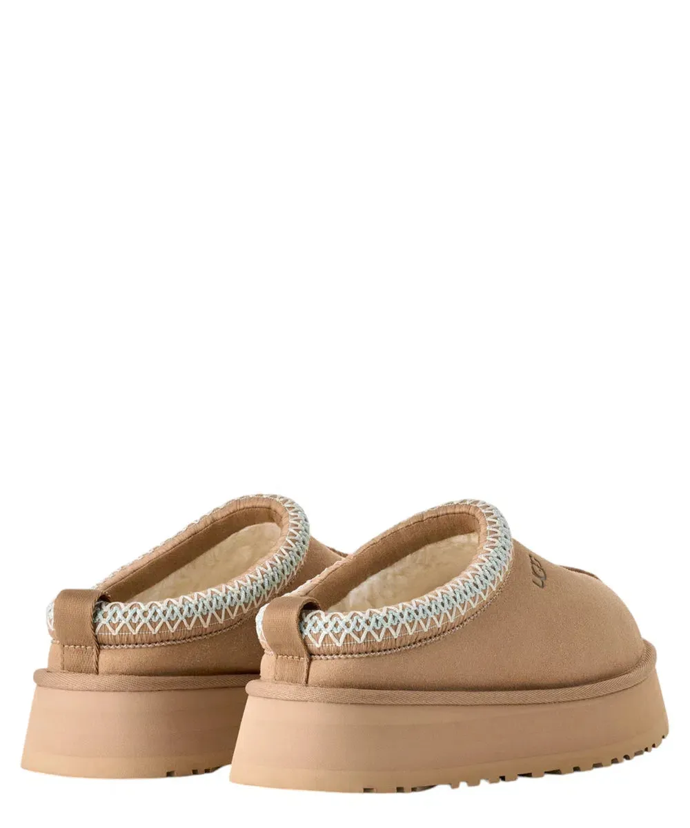 Sabot Tazz  in Pelle Scamosciata con Suola Plateau