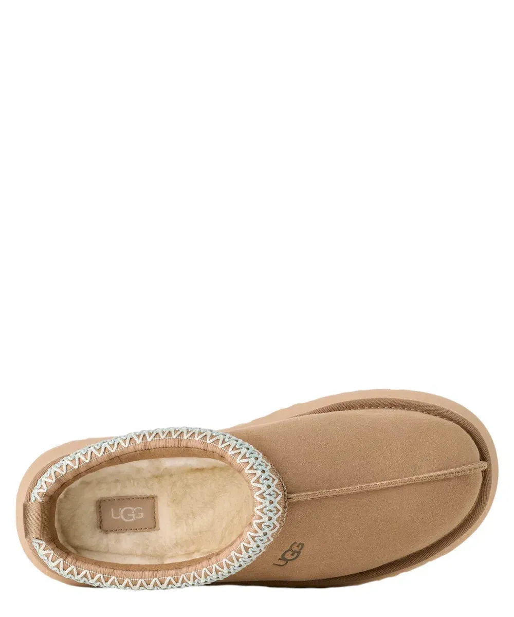 Sabot Tazz  in Pelle Scamosciata con Suola Plateau