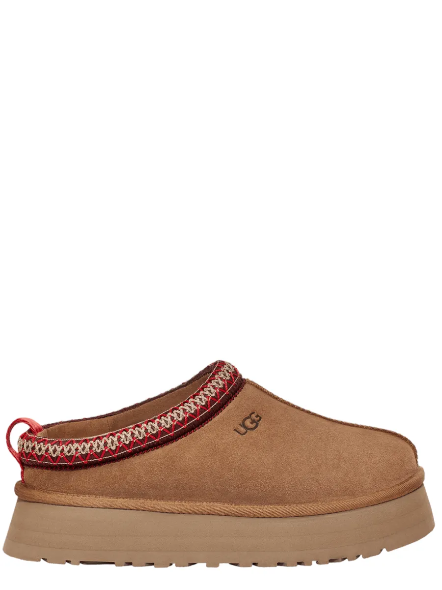 Sabot Tazz  in Pelle Scamosciata con Suola Plateau