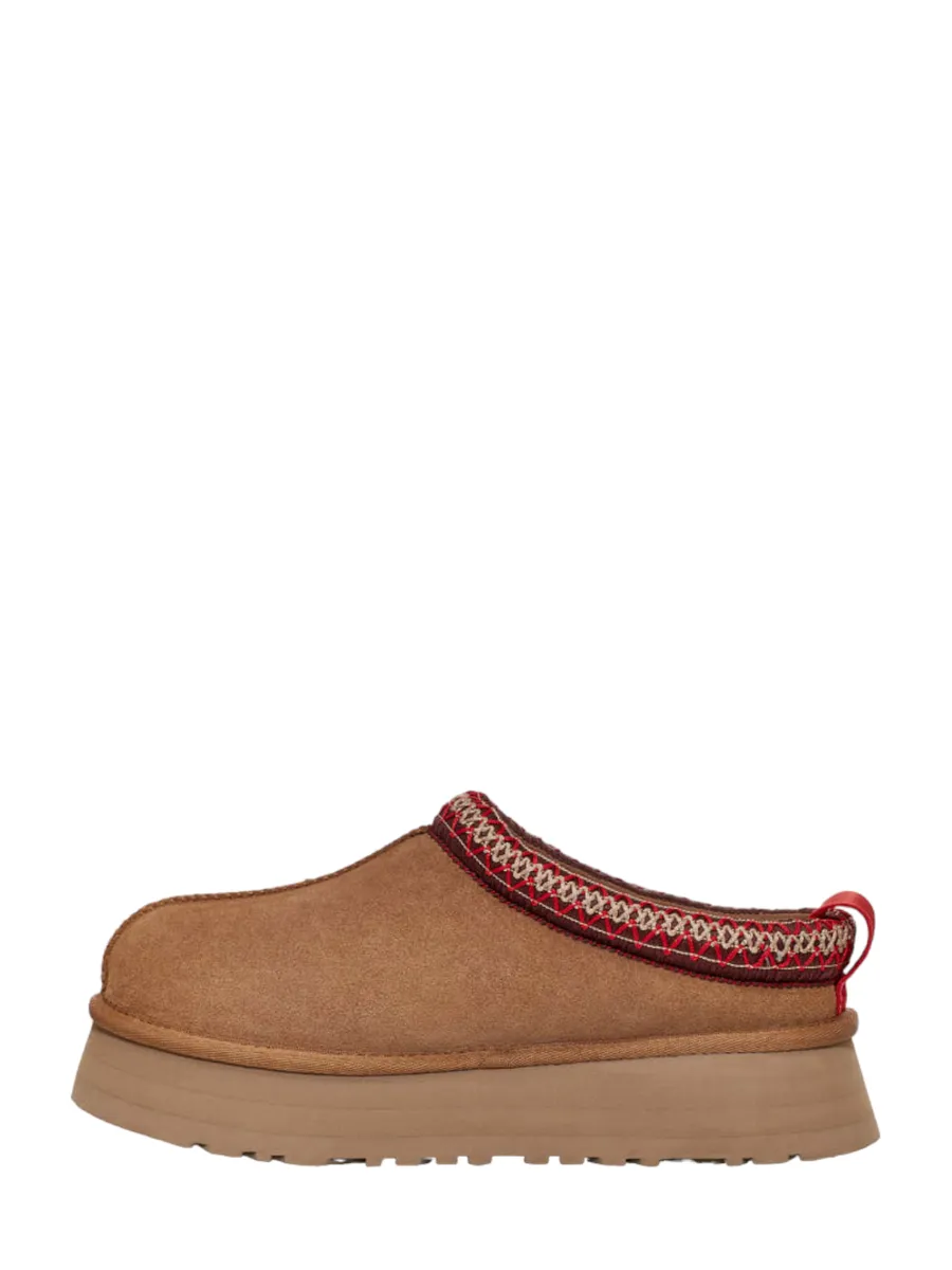 Sabot Tazz  in Pelle Scamosciata con Suola Plateau