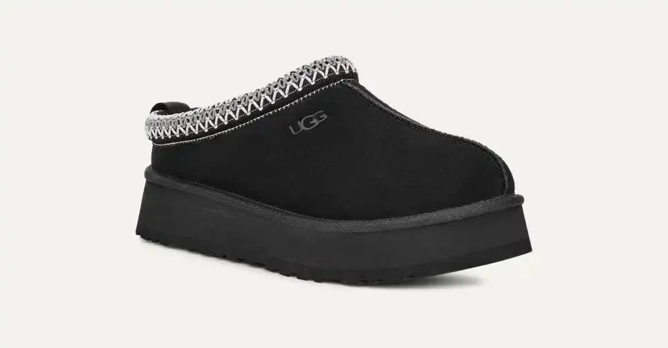 Tazz Platform Slippers Black