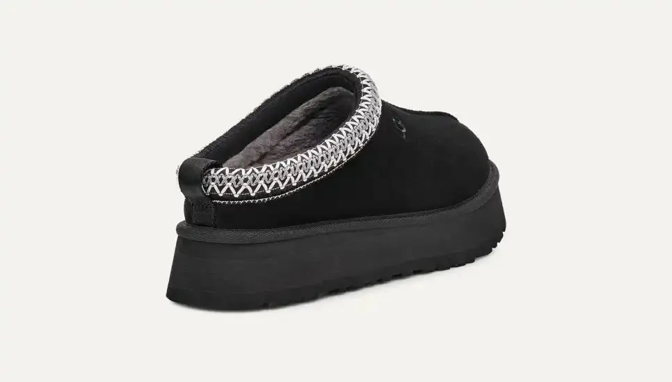 Tazz Platform Slippers Black
