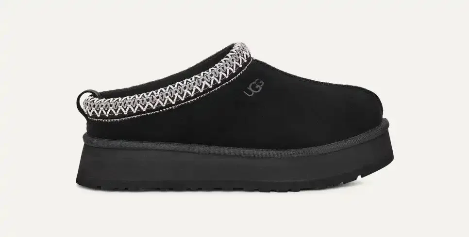 Tazz Platform Slippers Black