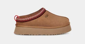 Tazz Platform Slippers Chestnut