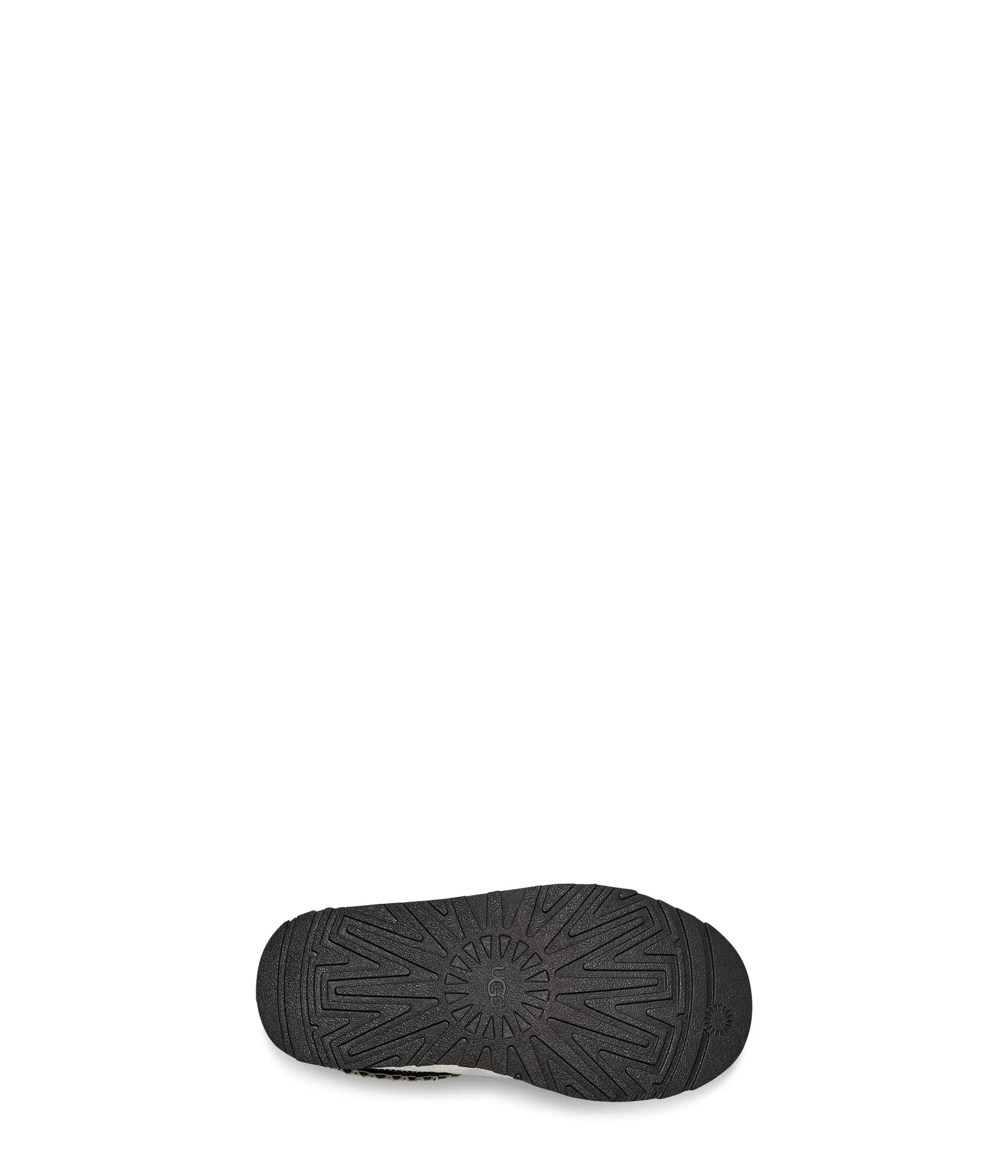 UGG Unisex-Child Tazz Leather Slipper, Silver Metallic