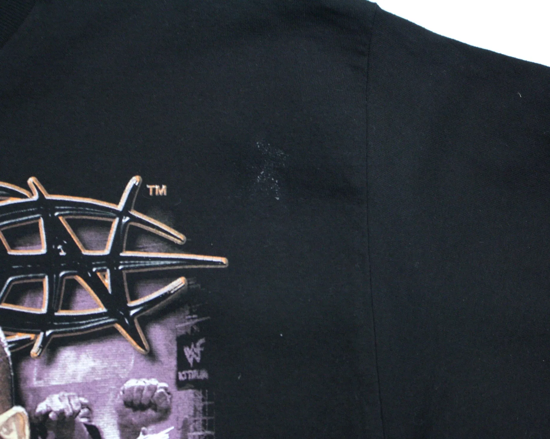 WWF TAZZ SIGNATURE VINTAGE T-SHIRT L