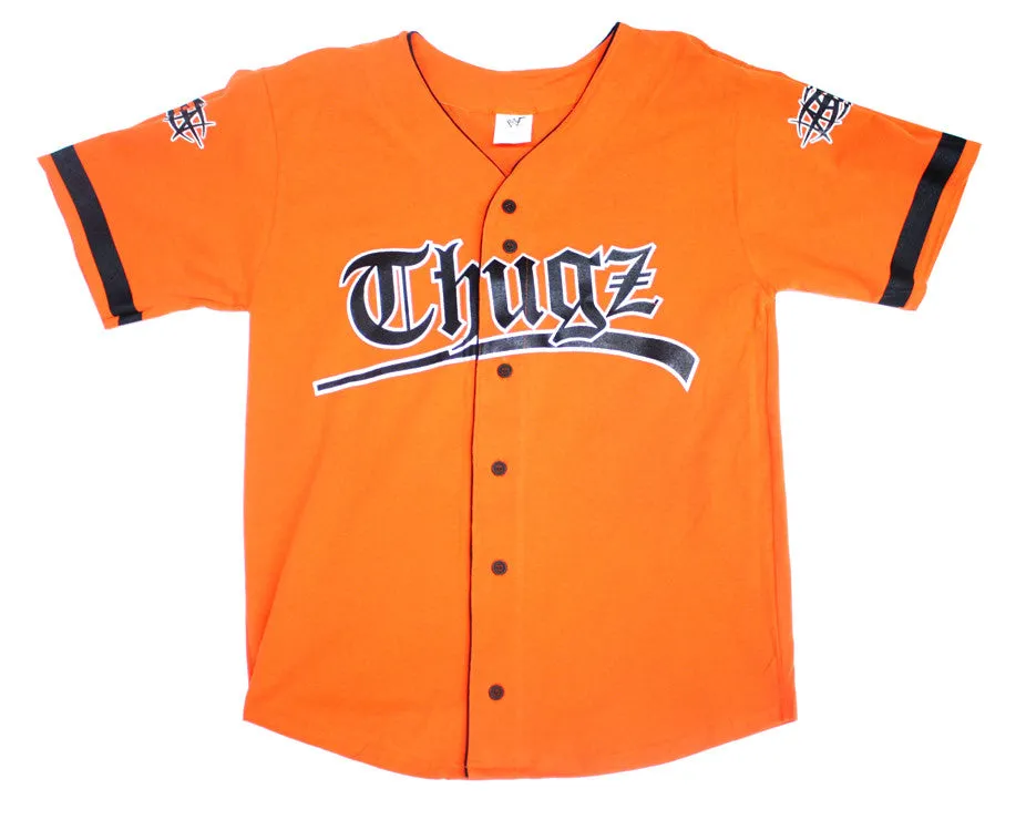 WWF TAZZ / THUGZ VINTAGE BASEBALL JERSEY XL